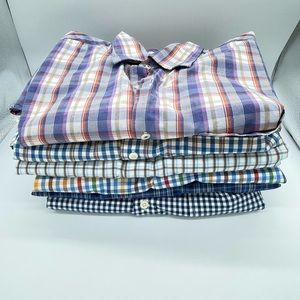 6 Peter Millar Button Down Shirts Men’s XL Long Sleeve